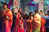 Aishwarya, Aaradhya attend family function in Mangaluru